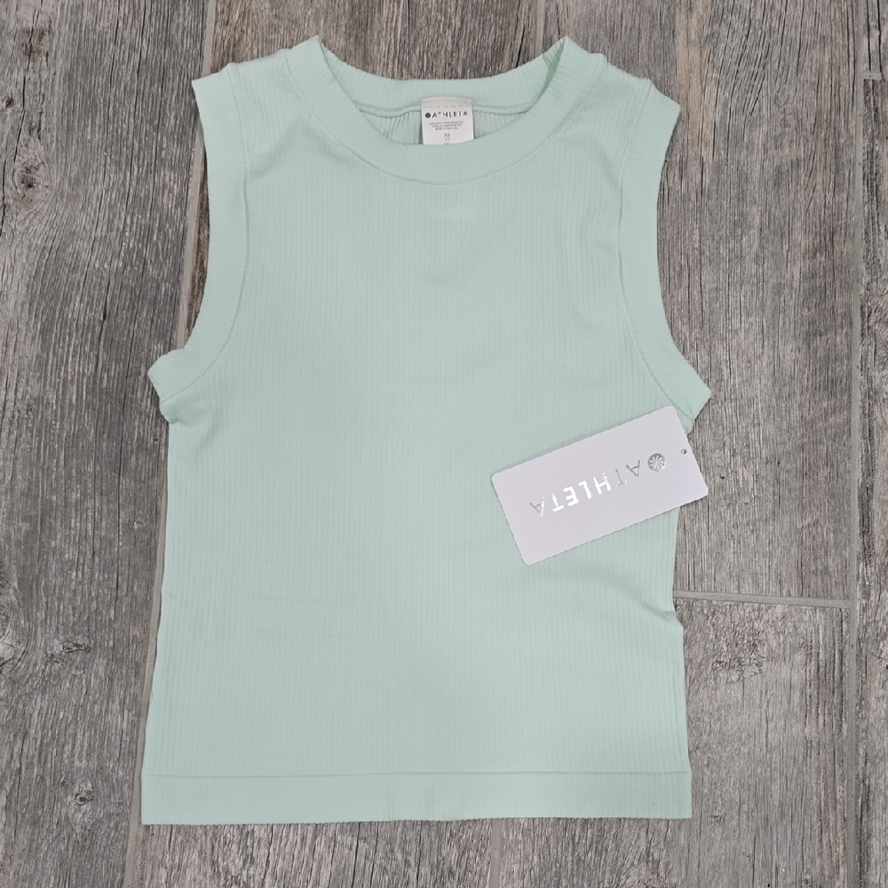 Mint Green Kids Sleeveless Top